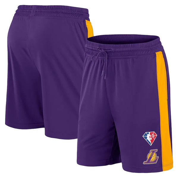 Men's Los Angeles Lakers Purple Shorts